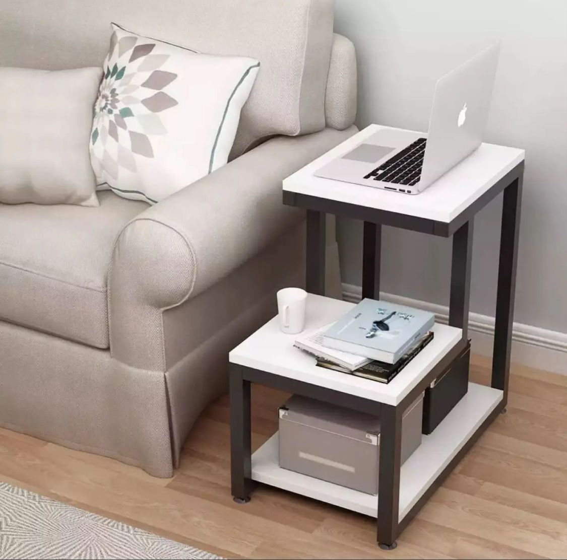 3-Tier Chair Side Table