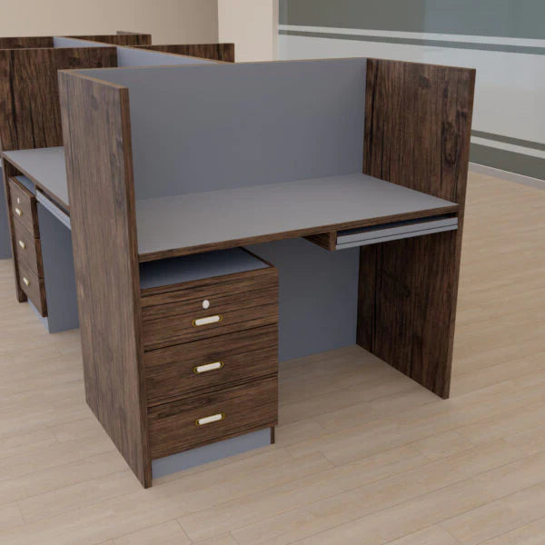 Cubicle Single Workstation Desk